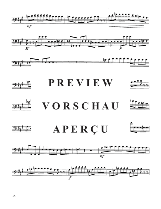 Product gallery: Page 6 of 21 Euphonium Etudes, Vol. 5 , , (Tuba Solo)