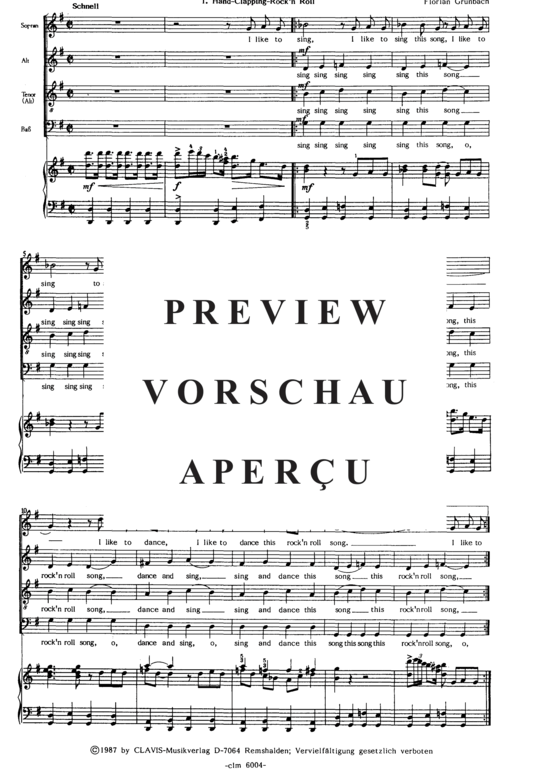 Product gallery: Page 3 of 6 Two Rock n Roll Songs , , (mixed choir + piano)