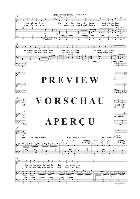 gallery: Epiphanias/Epiphany Lied Nr.48 , , (Klavier + Gesang)