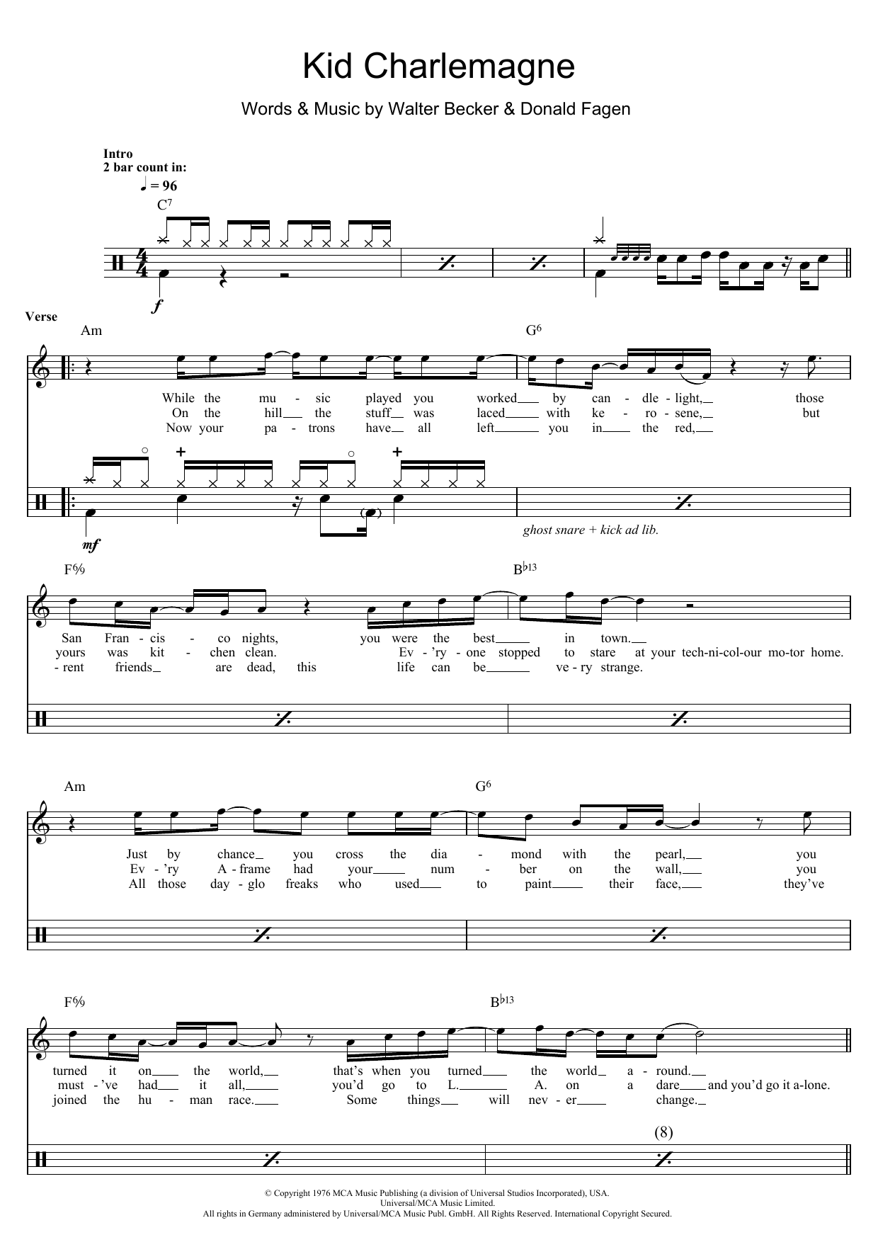 Product gallery: Page 1 of 1 Kid Charlemagne, Steely Dan