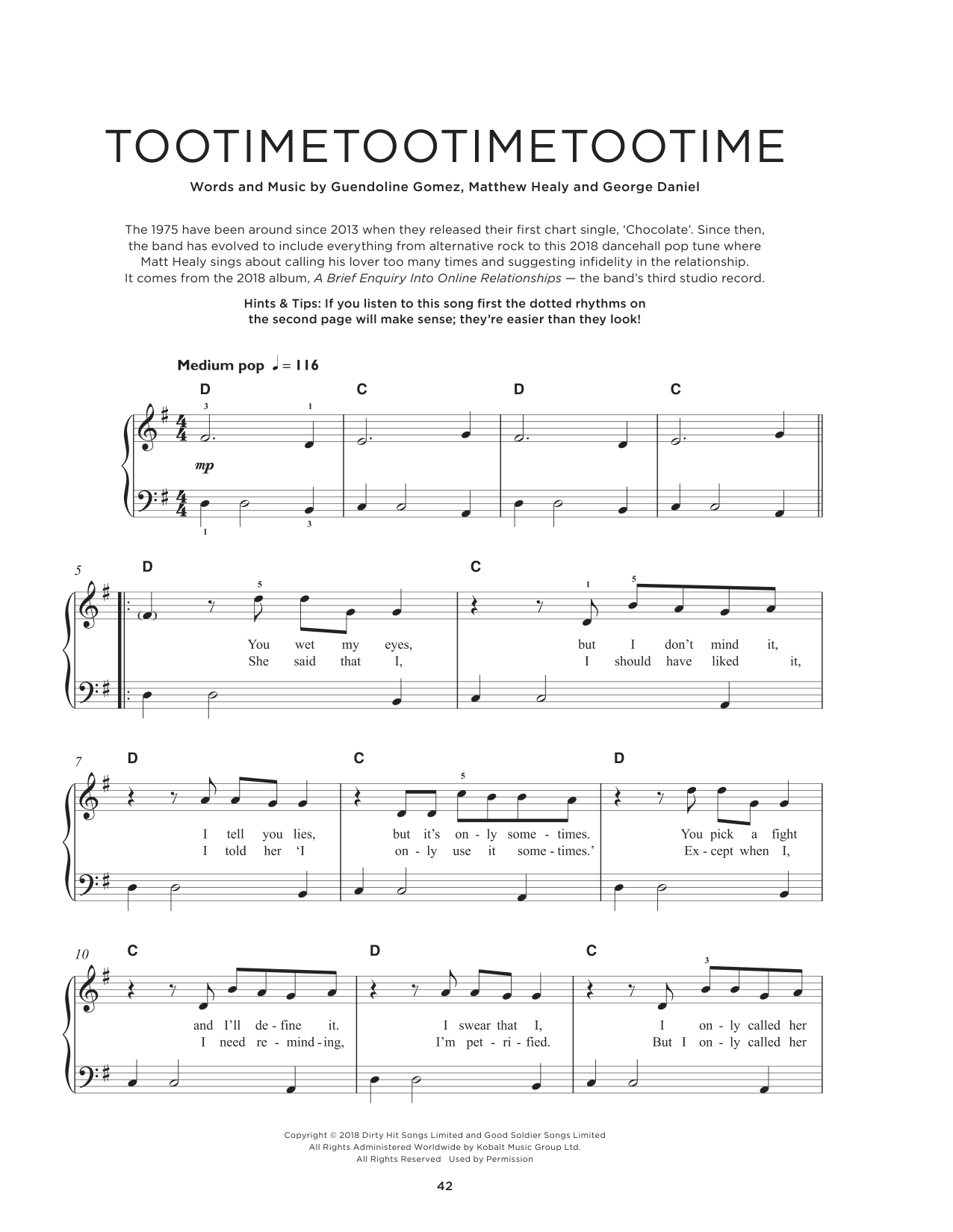 Produktbild zu:  Tootimetootimetootime - The 1975