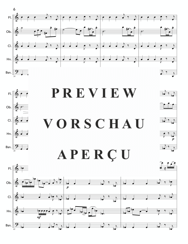 Produktgalerie: Seite 10 von 11 Vignettes, , (Holzbläser Quintett)