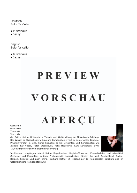 gallery: The Horned Cello, , (Duo violoncello and gemshorn)