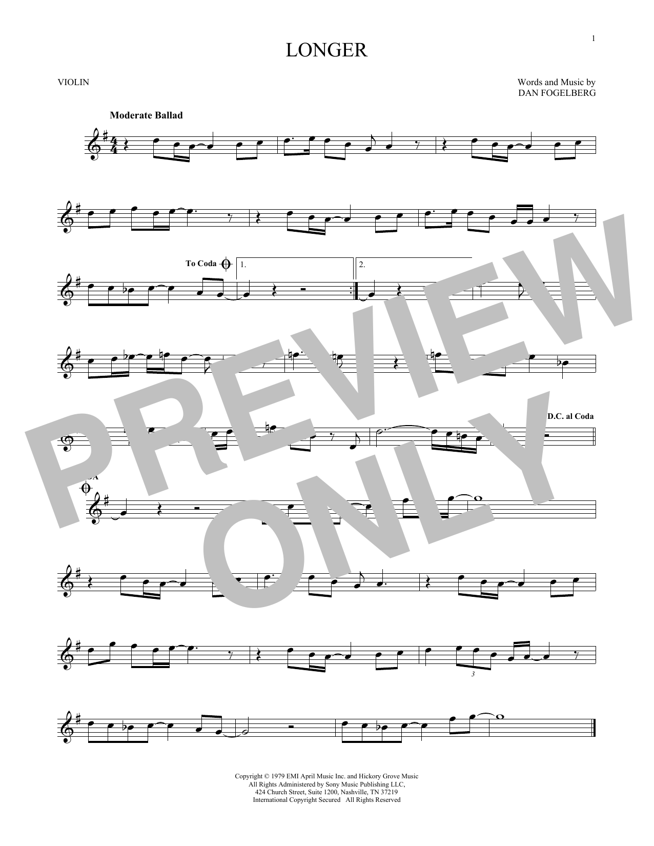 Product gallery: Page 1 of 1 Longer, Dan Fogelberg