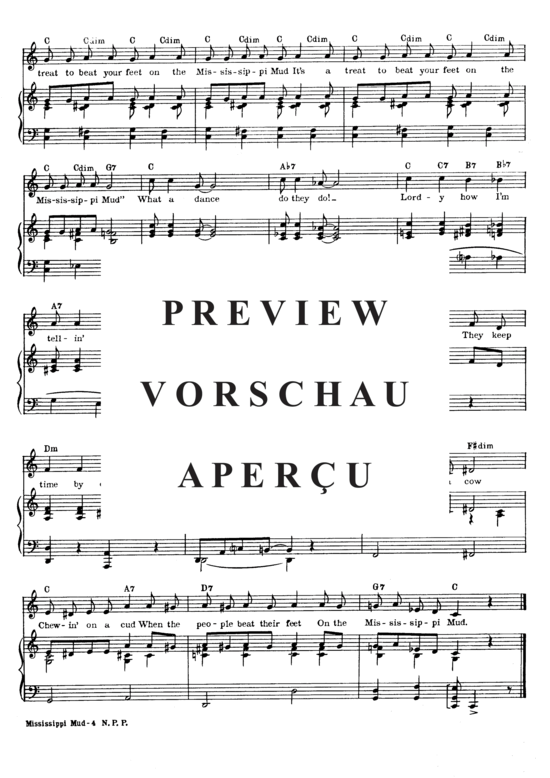 Product gallery: Page 6 of 8 Mississippi Mud ,  Rhythm Boys , Piano and Voice