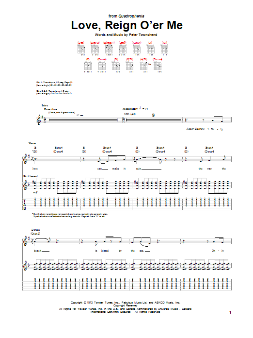 Produktbild zu: Love, Reign O'er Me