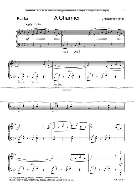 Produktgalerie: Seite 1 von 1 A Charmer, Christopher Norton, Klavier