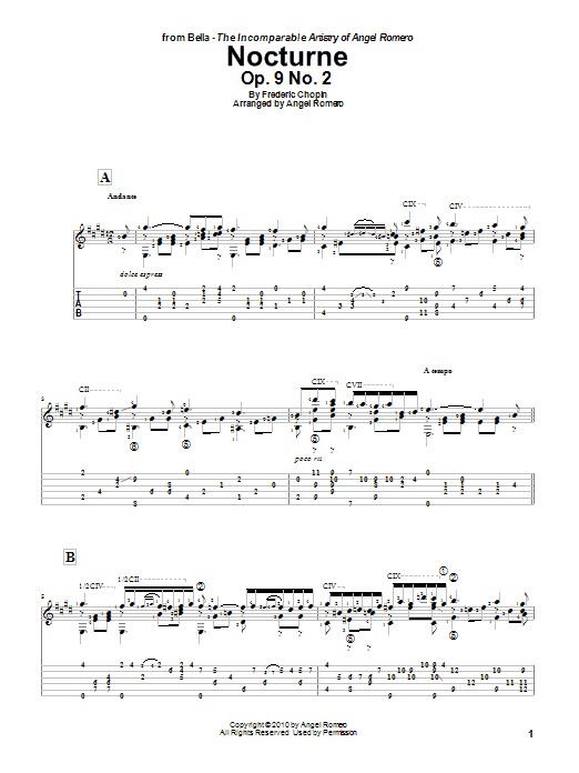 Produktbild zu: Nocturne, Op. 9 No. 2