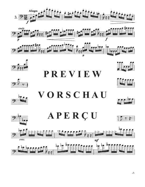 Product gallery: Page 11 of 21 Euphonium Etudes, Vol. 5 , , (Tuba Solo)