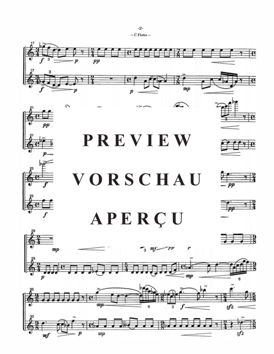 Product gallery: Page 11 of 21 Sirens , , (flute and alto flute/flute)