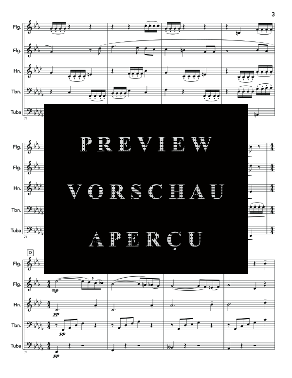 Produktgalerie: Seite 7 von 11 Mon Coeur, A Ta Voix, , (Blechbläser Quintett)