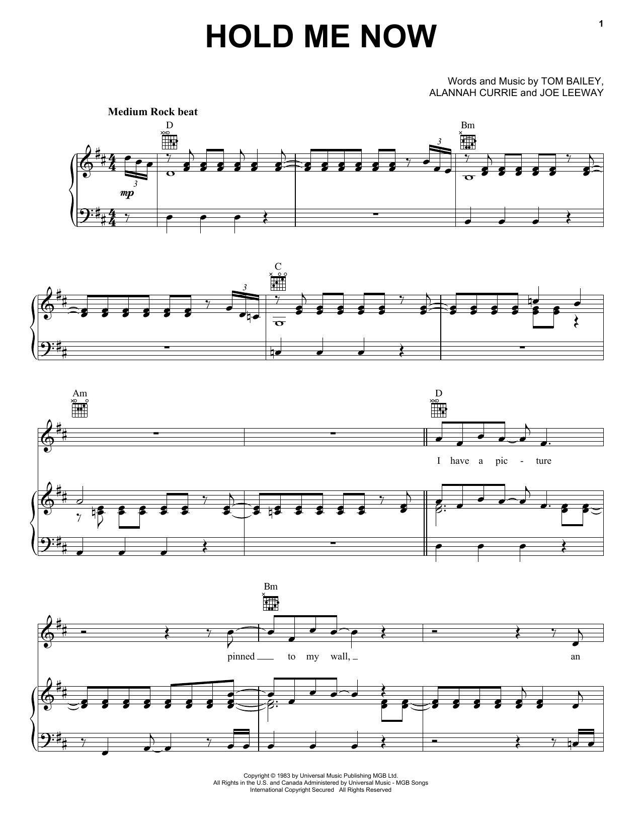 Produktbild zu: Hold Me Now