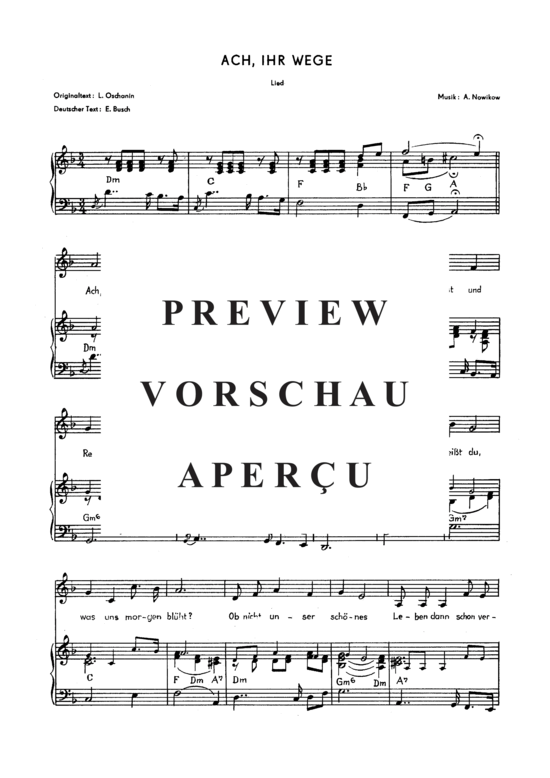 Product gallery: Page 4 of 4 Ach, ihr Wege , , Piano and Voice