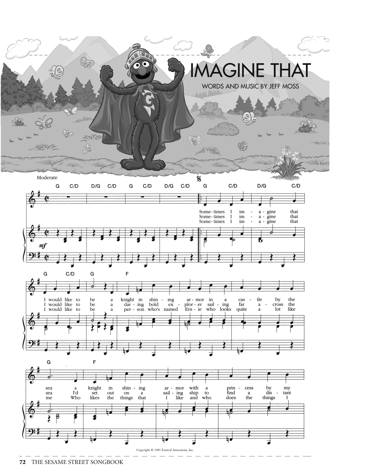Produktbild zu: Imagine That (from Sesame Street)