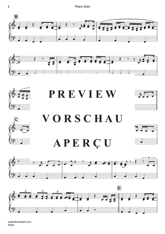 Product gallery: Page 3 of 5 Snap , Linn, Rosa, (piano easy)