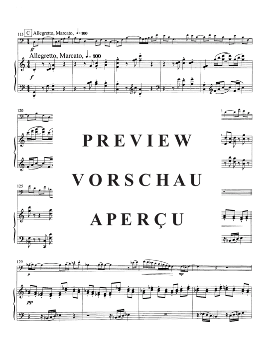 Product gallery: Page 19 of 21 Concerto for Euphonium , , (euphonium + piano)