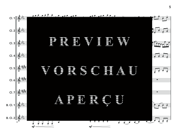 Produktgalerie: Seite 9 von 11 Nun Komm der Heiden Heiland BWV 62, , (Klarinettenchor)