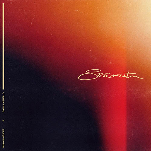 cover: Señorita, Shawn Mendes and Camila Cabello, Klavier