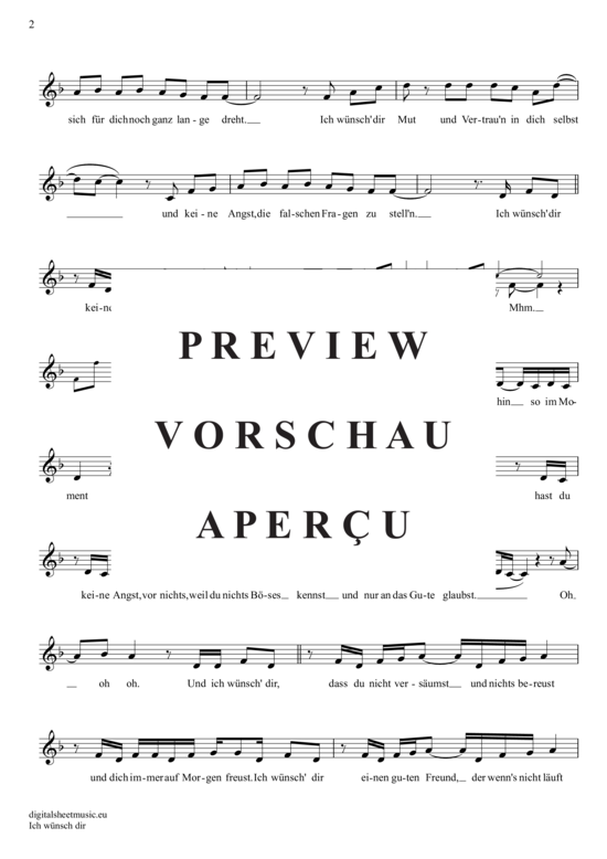 gallery: Ich Wünsch Dir , Connor, Sarah, (Trompete in B)