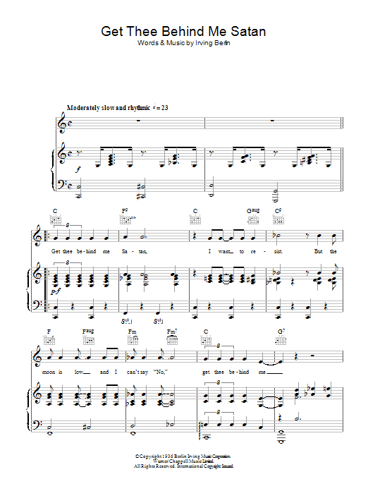 Produktbild zu: Get Thee Behind Me Satan