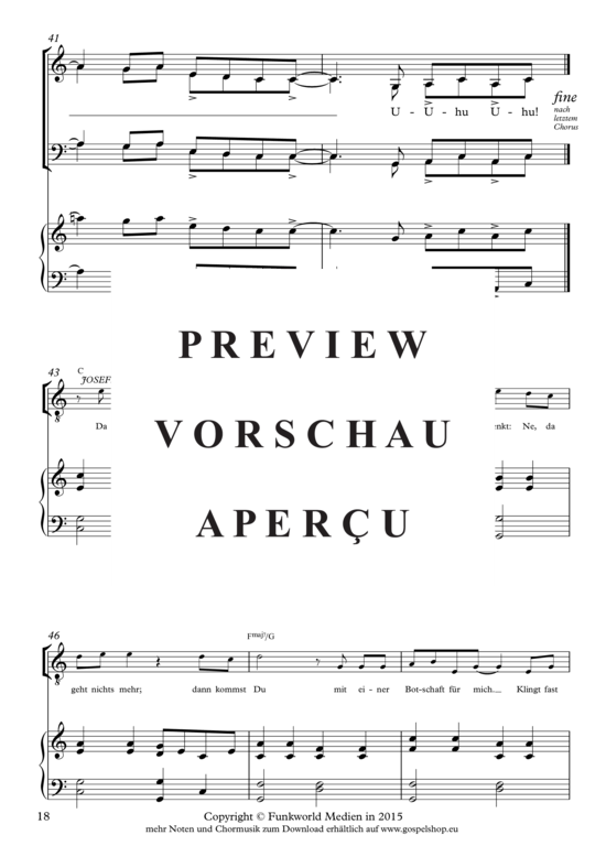 Product gallery: Page 6 of 8 Josef bleib treu, Gäbler, Hanjo, Vocals and Piano