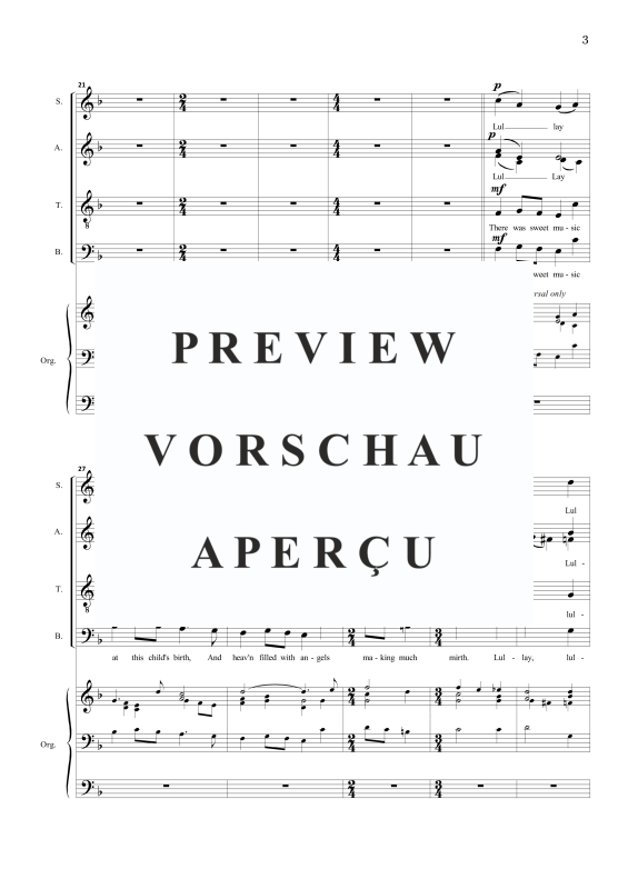 Produktgalerie: Seite 6 von 11 I saw a maiden, , Gemischter Chor und Orgel