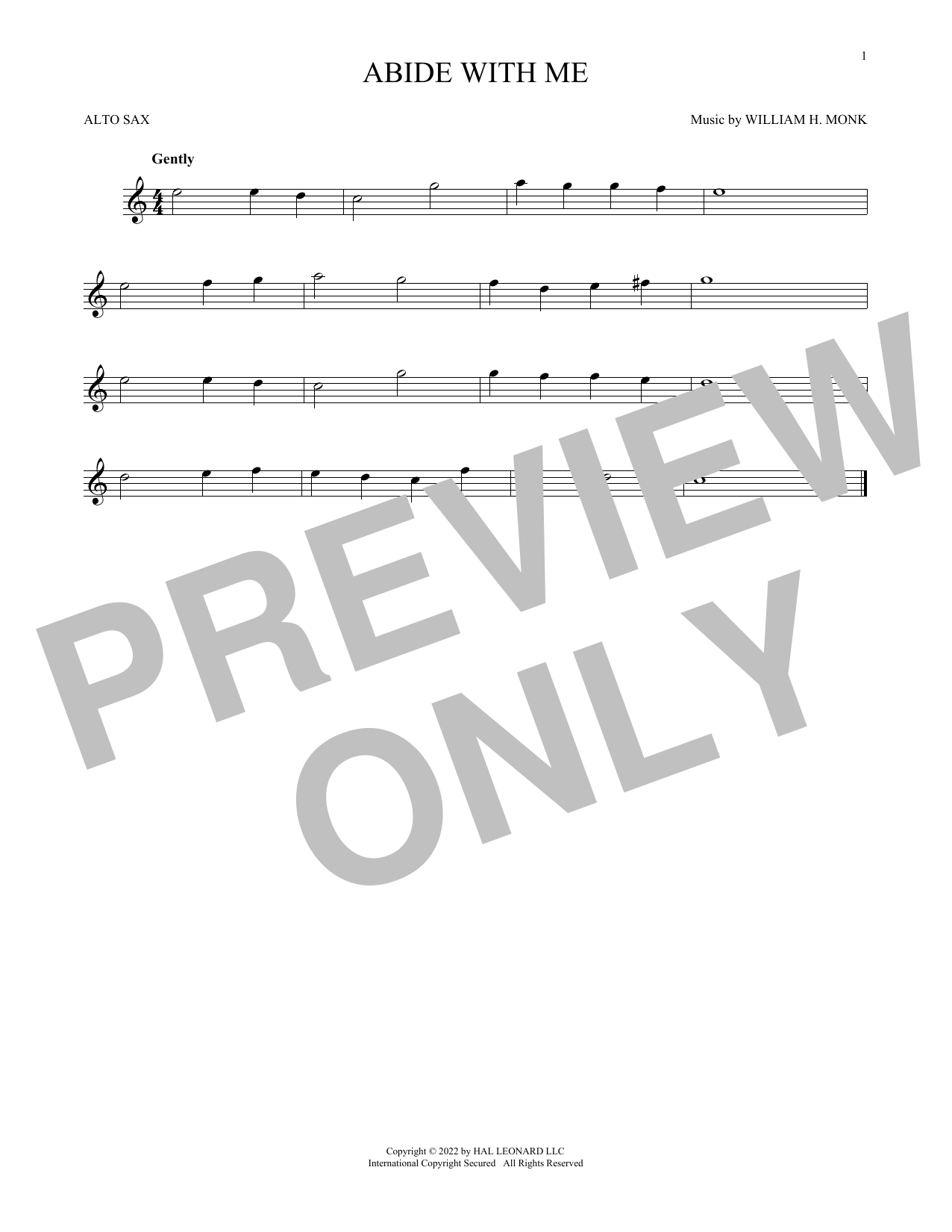 Product gallery: Page 1 of 1 Abide With Me, Henry F. Lyte