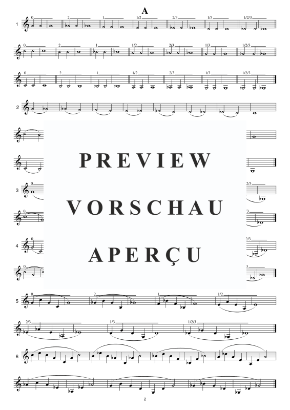 gallery: Tägliche Übungen im Violinschlüssel, , (Trompete)