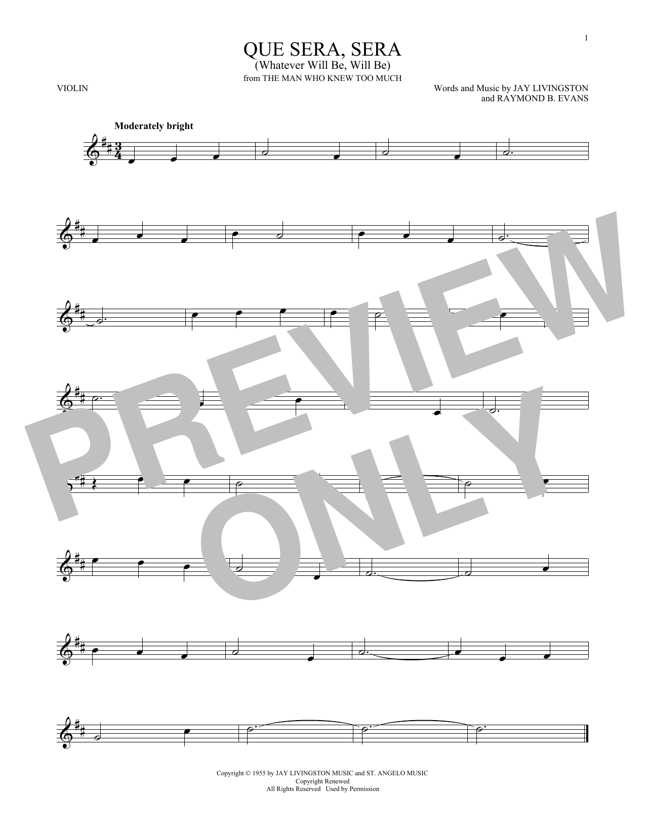Product gallery: Page 1 of 1 Que Sera, Sera (Whatever Will Be, Will Be), Doris Day