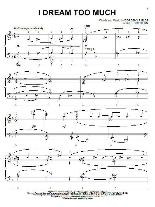 Produktbild zu: I Dream Too Much