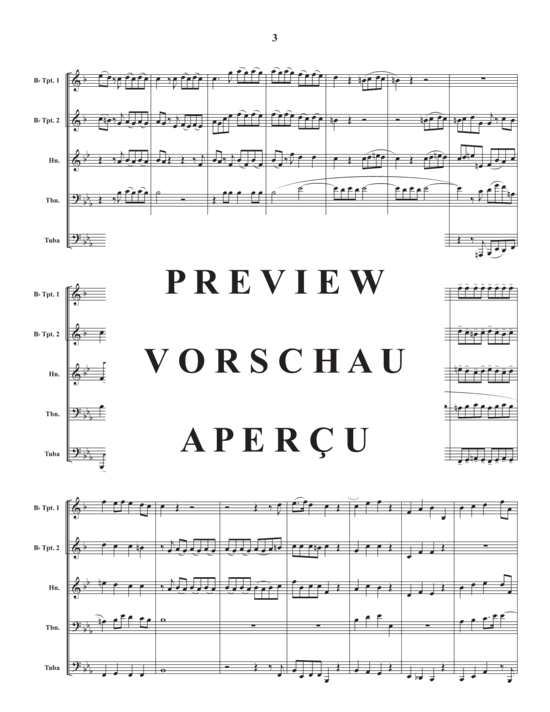 Produktgalerie: Seite 5 von 17 Every Valley Shall Be Exalted , , (Blechbläser Quintett)