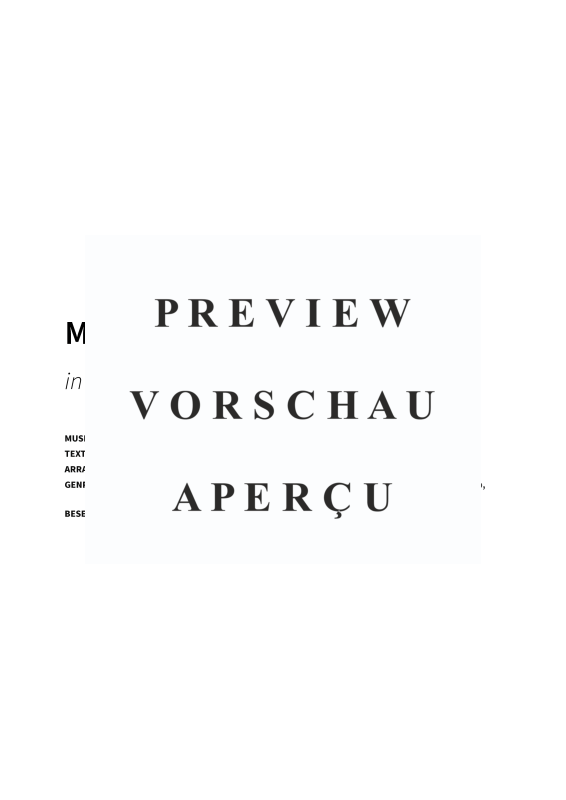 gallery: Macht hoch die Tür - in leichter funky Groove-Version, , Piano solo