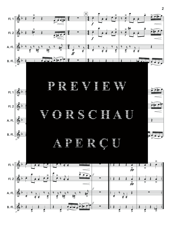 Product gallery: Page 7 of 11 Blood Vapour, , (flute quartet 2x flute, alto flute and bass flute)