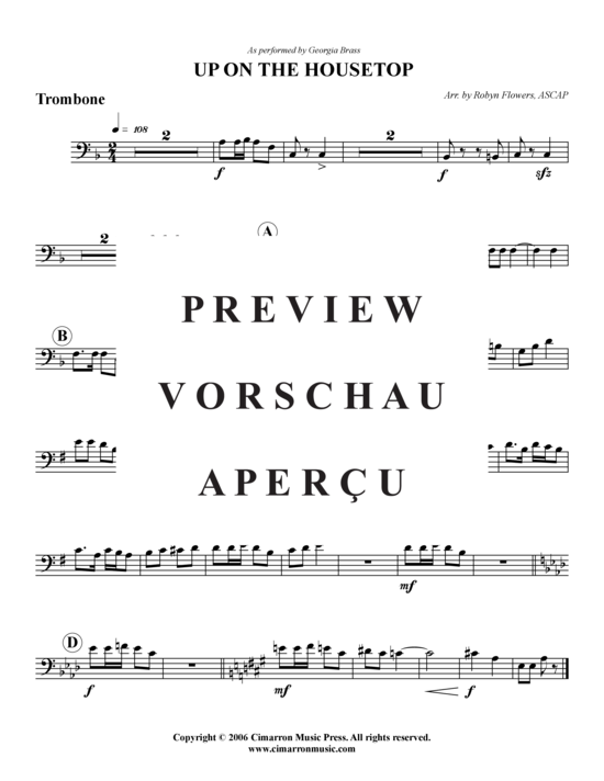 gallery: Up on the Housetop , , (Blechbläserquintett)