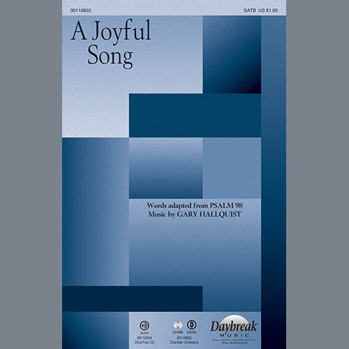 cover: A Joyful Song, Gary Hallquist, Chor