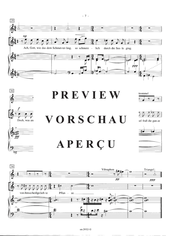 Product gallery: Page 9 of 13 Drei Lieder , , (soprano, percussion + piano)