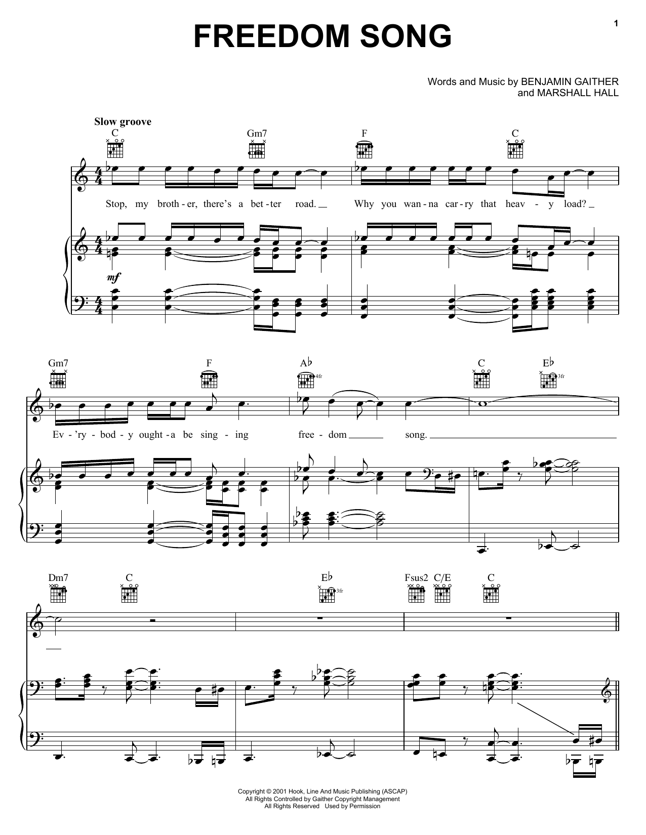 Produktbild zu: Freedom Song