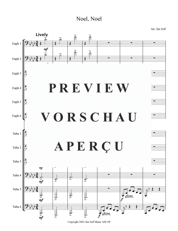 Produktgalerie: Seite 5 von 11 Noel, Noel, , (Tuba Ensemble EEEEEETTTTTT)