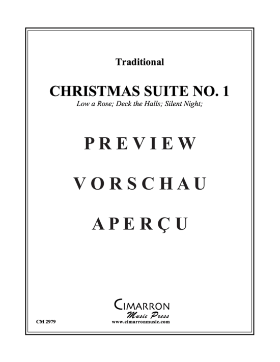 Produktgalerie: Seite 2 von 21 Christmas Suite No. 1 , , (Blechbläserquintett)