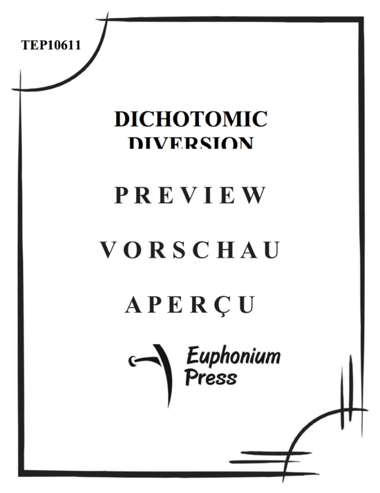 Product gallery: Page 2 of 21 Dichotomic Diversion , , (Tuba Solo + 3x Percussion)