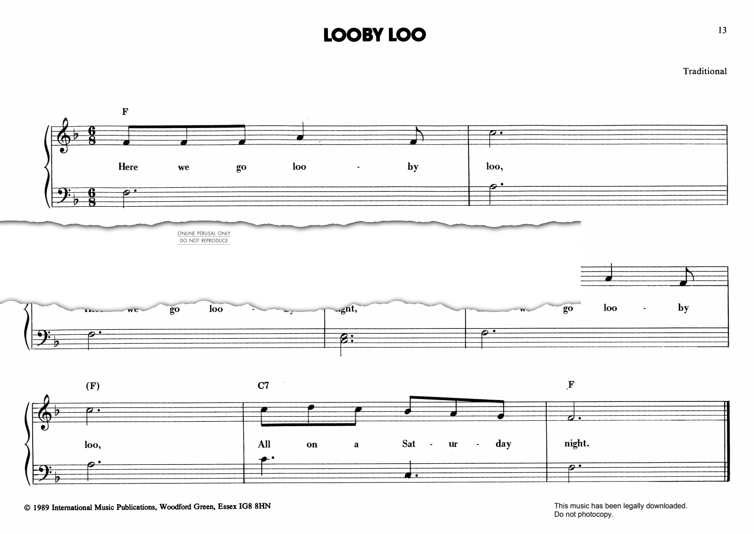 Produktbild zu: Looby Loo