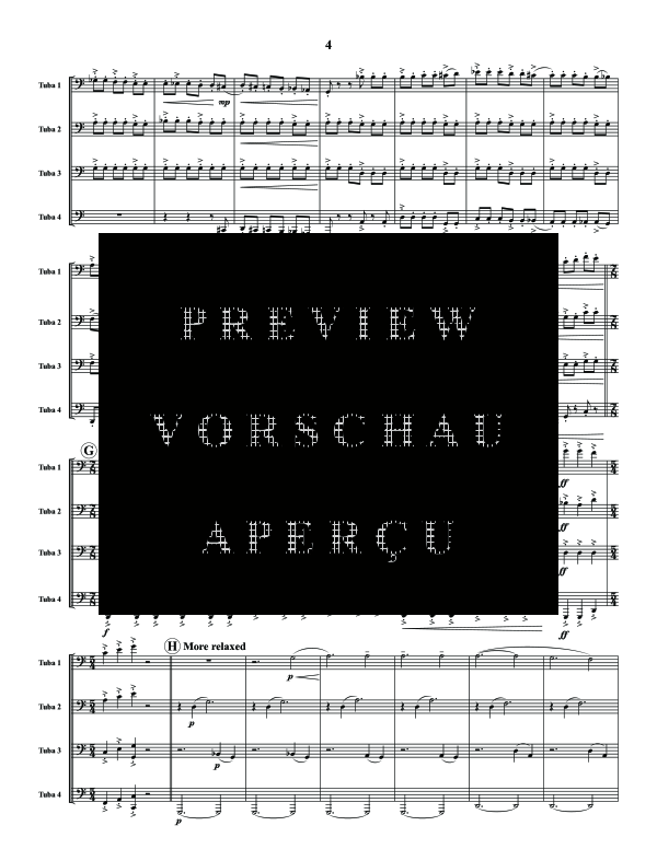 gallery: Recovery Gates, , (Tuba Quartett)