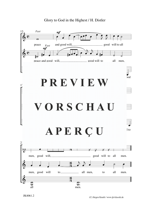 gallery: Glory to God in the Highest, , (Frauenchor)