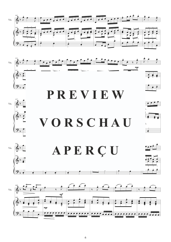 Product gallery: Page 7 of 11 Violin Concerto No.10 in F major Op.9, , Violin and Harpsichord