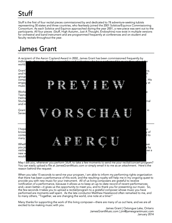 Produktgalerie: Seite 4 von 8 Stuff, , (Violine Solo)