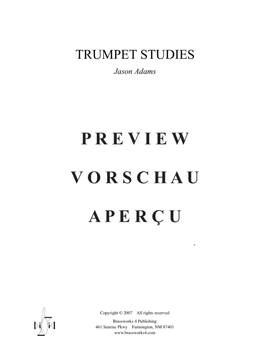 gallery: Etüden-Studien , , (Trompete)