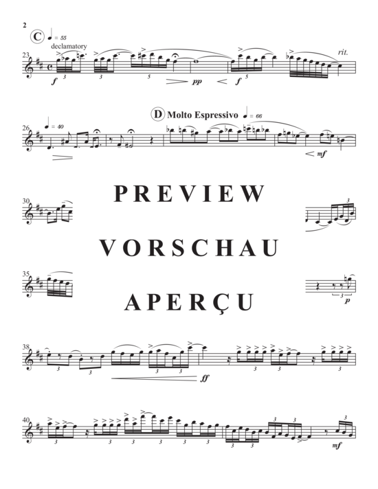 Product gallery: Page 13 of 14 In a Landscape , , (Woodwind duet for flute + clarinet in Bb)