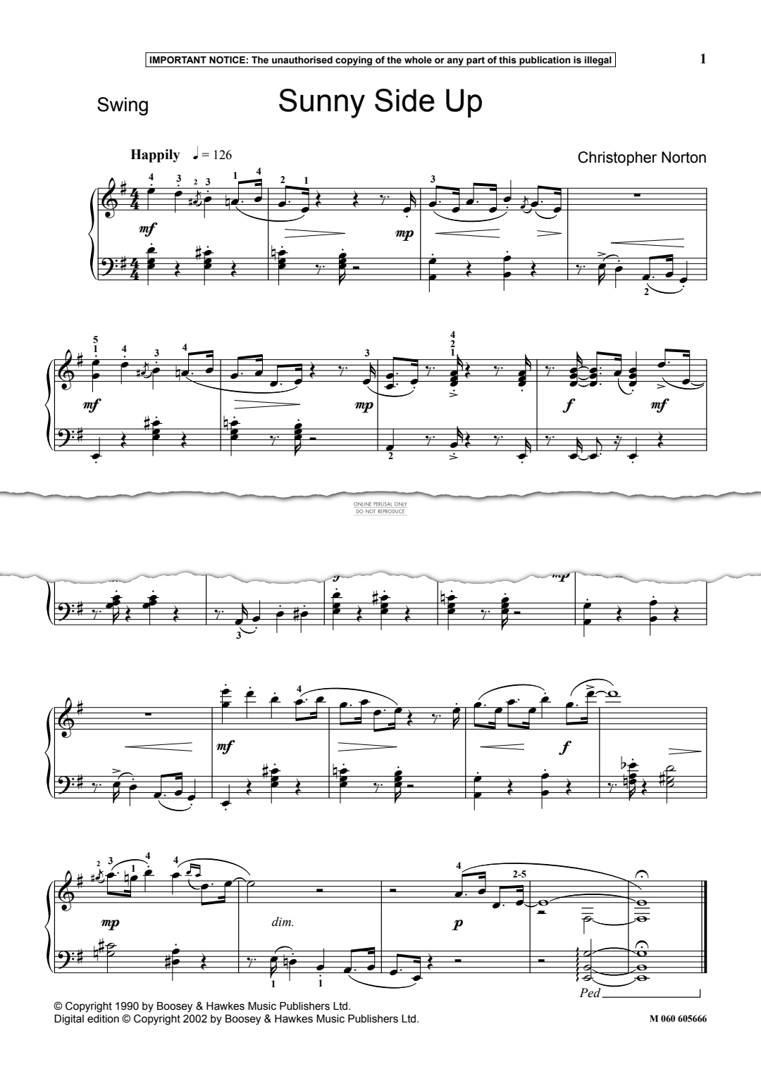 Product gallery: Page 1 of 1 Sunny Side Up, Christopher Norton