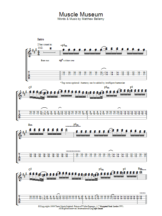 Product picture to:  Muscle Museum - Muse