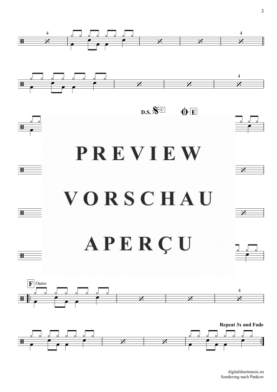 gallery: Sonderzug Nach Pankow, Lindenber, Udo, Drums